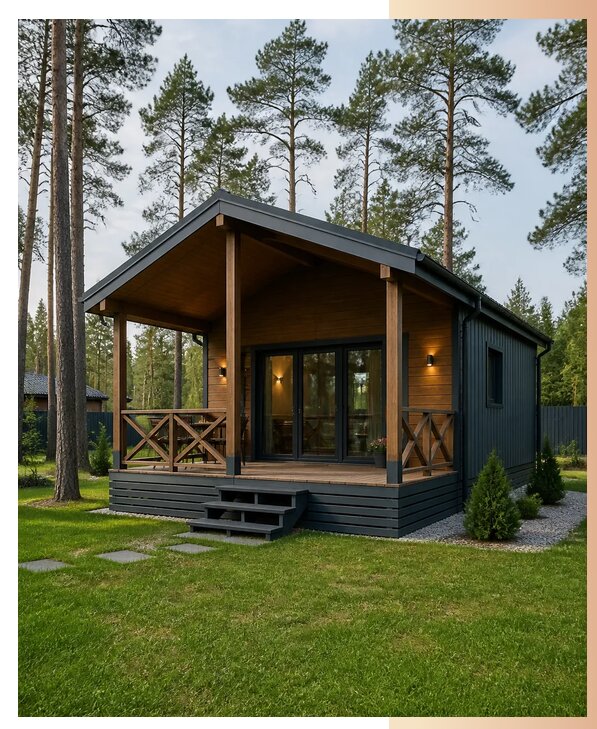 Дачные домики под ключ в Светлограде по цене от 457110 р. | БытовкаПрофи-Свт